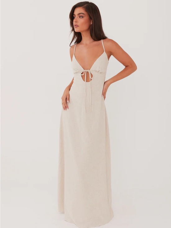 Peppermayo Dresses & Skirts - Peppermayo Flora Tie-Front Maxi Dress